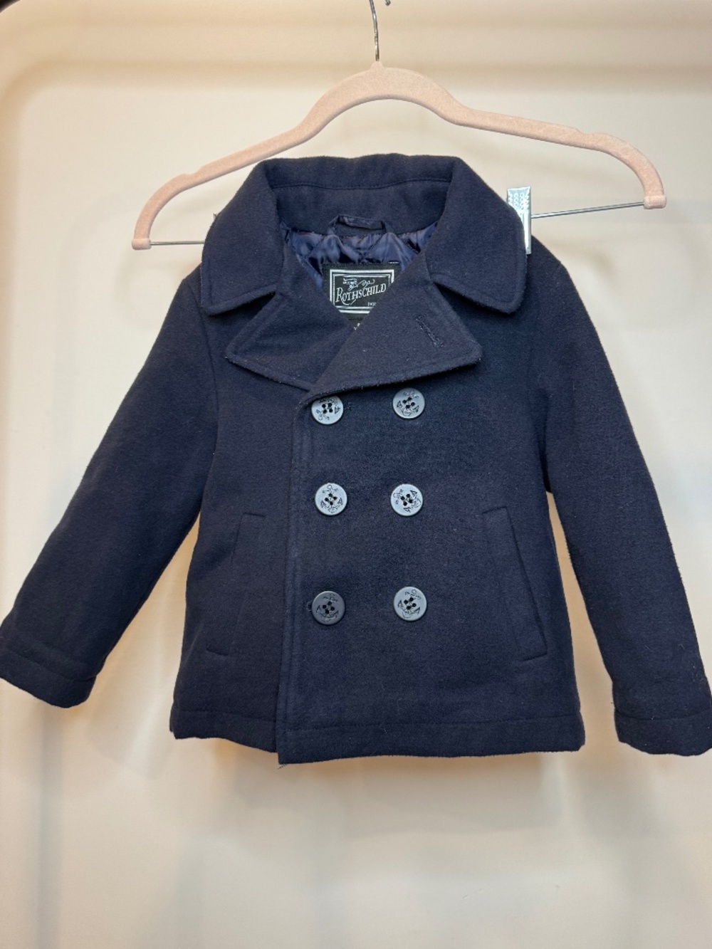 Rothschild Peacoat Navy Blue - Boys 3